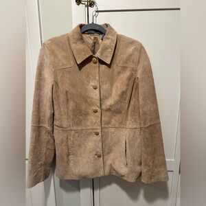 True Vintage Y2K 100% Suede Liz Clairborne Jacket